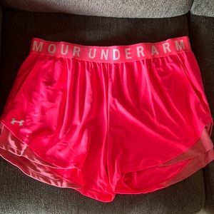 Under Armour Hot Pink Shorts